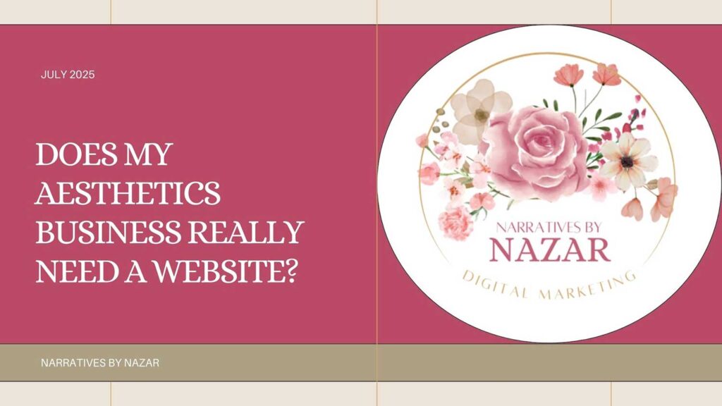 Does My Aesthetics Business Really Need a Website?