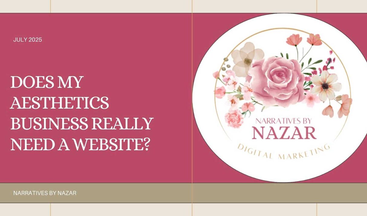 Do I need a website for my beauty business? 