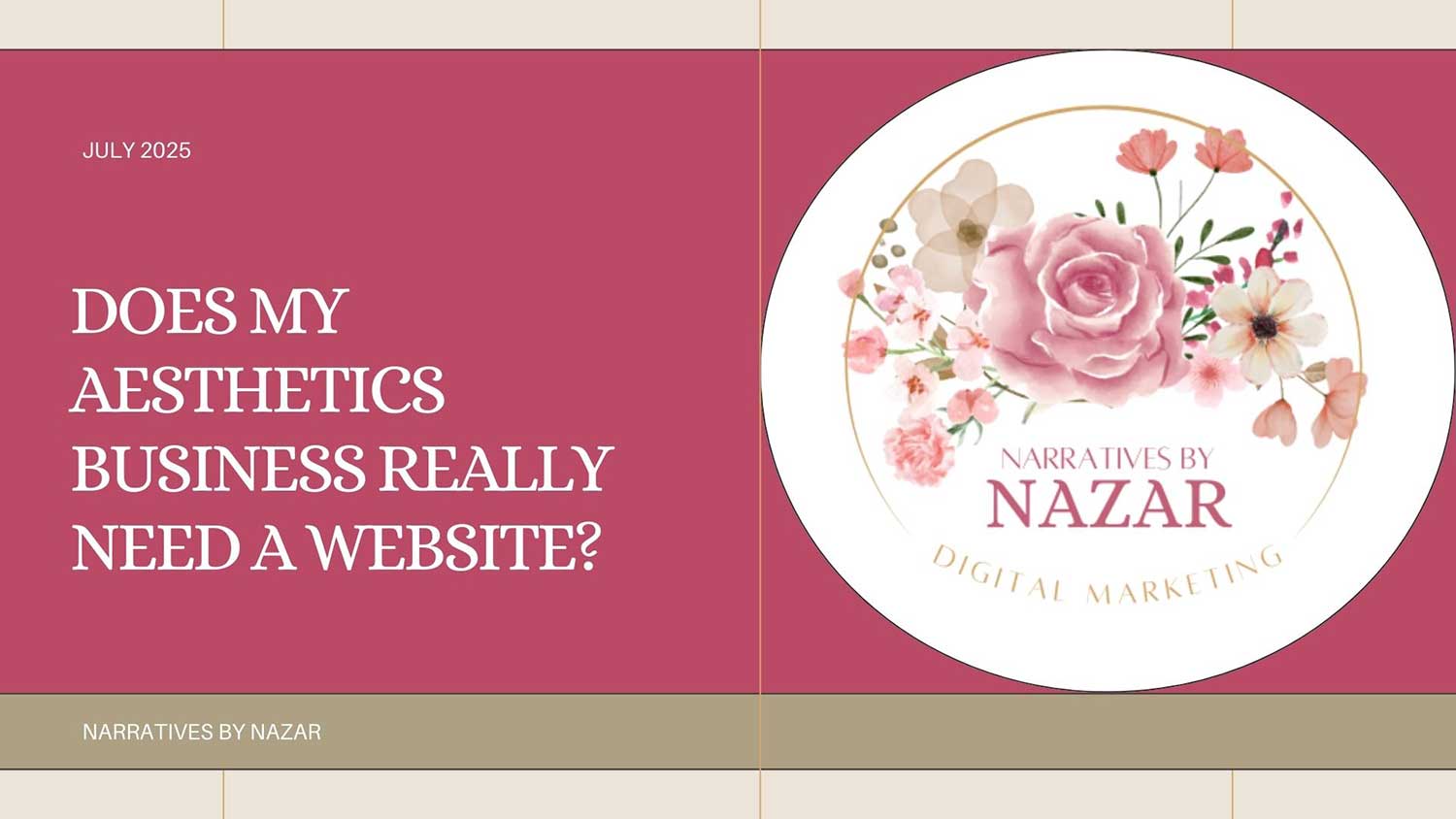 Does My Aesthetics Business Really Need a Website?
