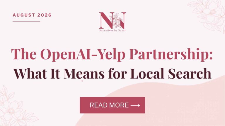 Yelp and ChatGPT: What the OpenAI partnership means for local search